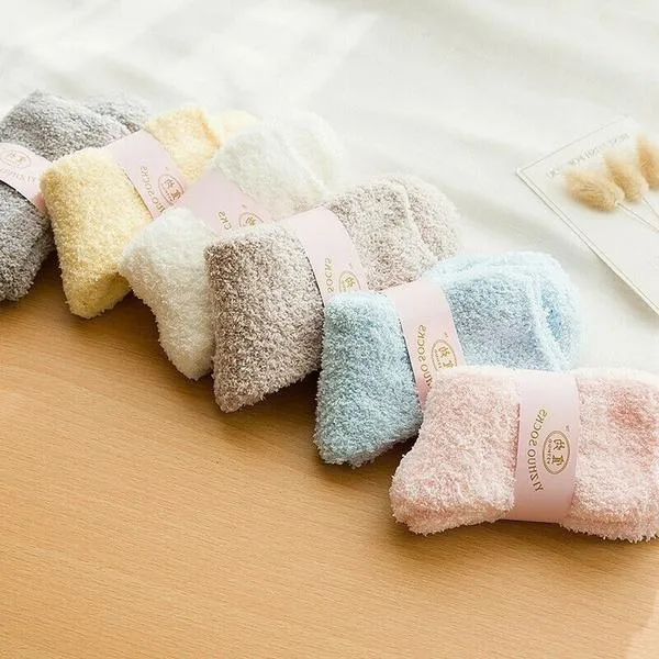 6-Pairs: Women's Sinter Warm Socks