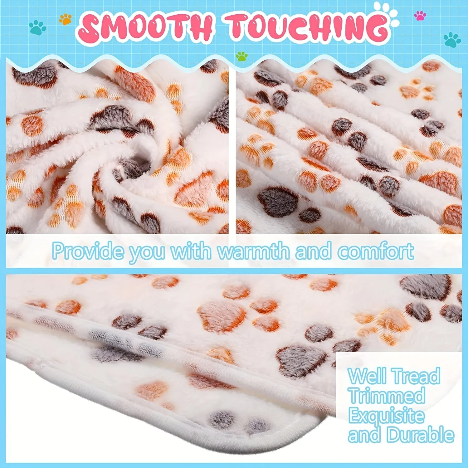 AllSeason Cozy  Cute Blanket for Your Beloved Pets