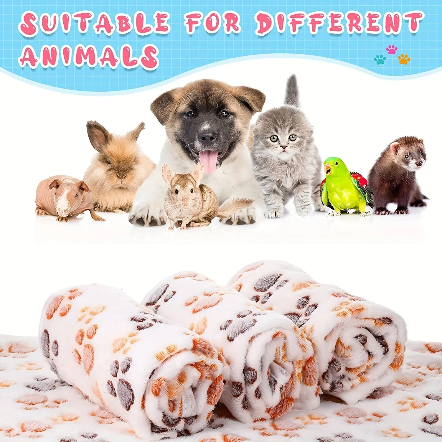 AllSeason Cozy  Cute Blanket for Your Beloved Pets