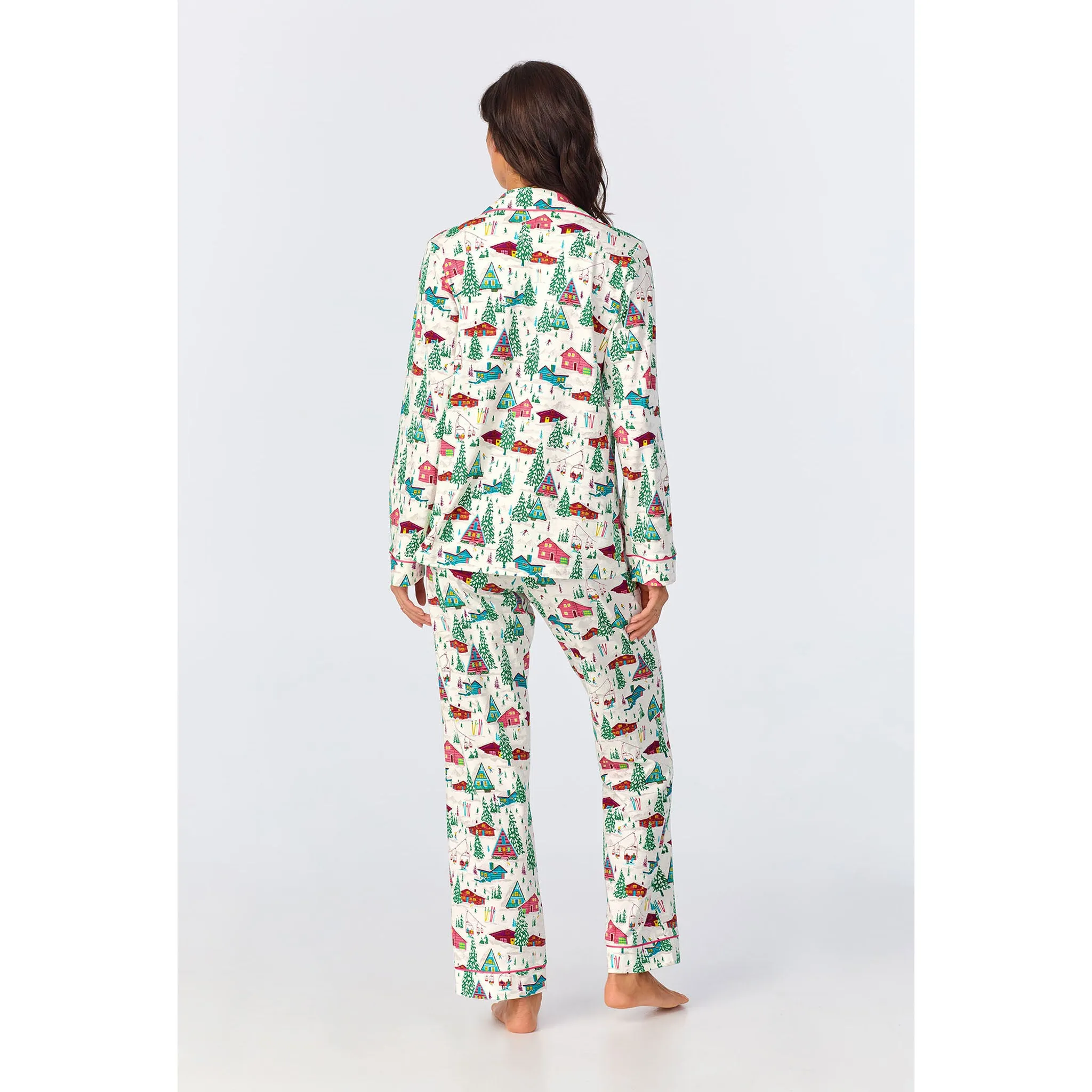 Bed Head Alpine Cabins Classic Stretch Jersey PJ Set