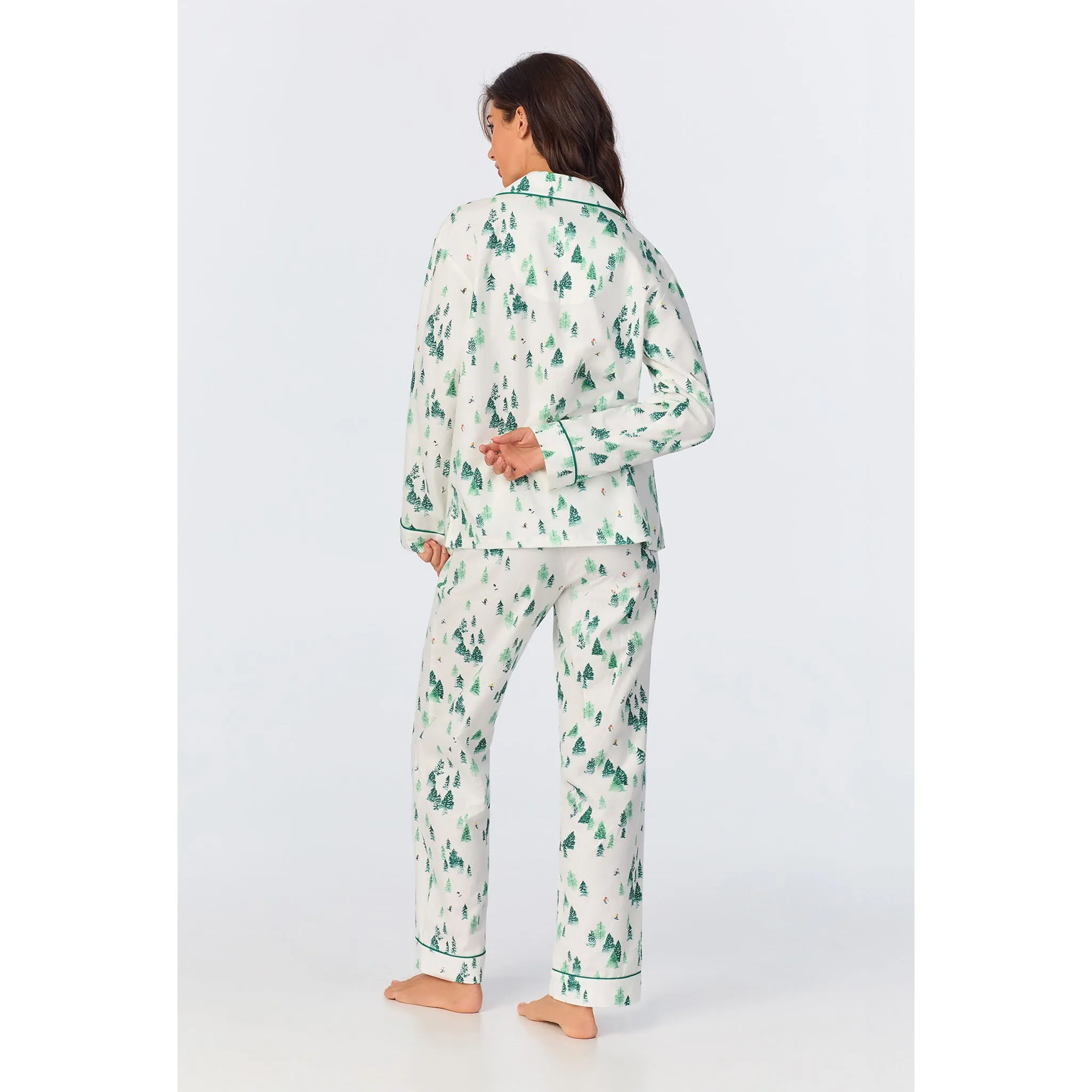 Bed Head Hit the Slopes Long Sleeve Classic Flannel PJ Set