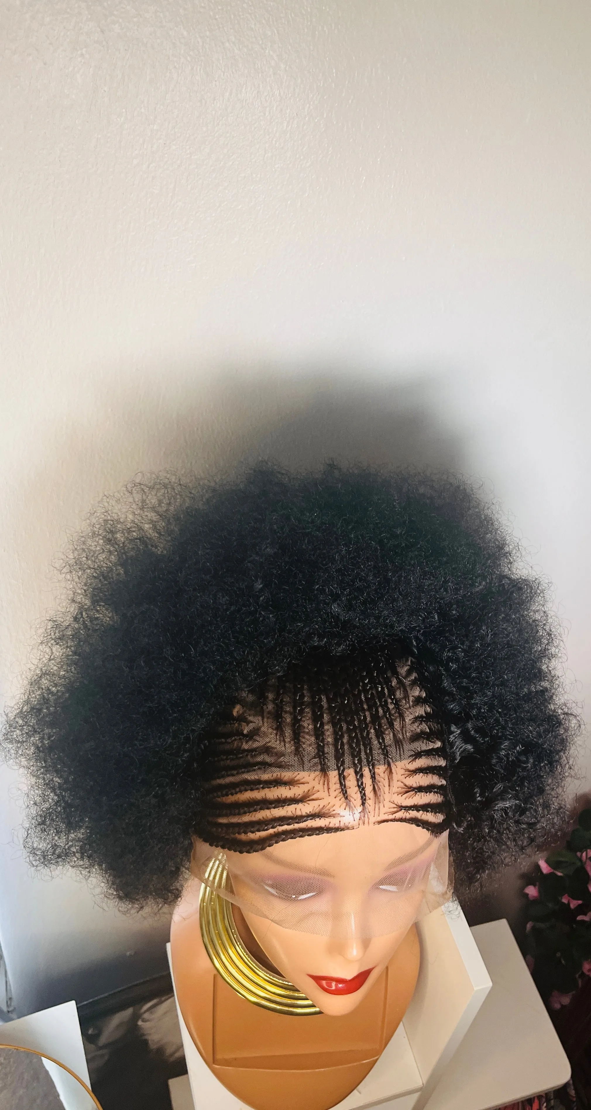 Cornrow Afro