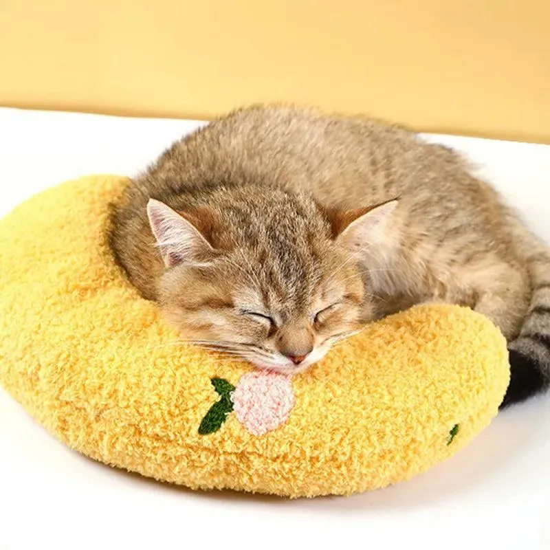 Cozy U Shaped Pet Winter Pillow