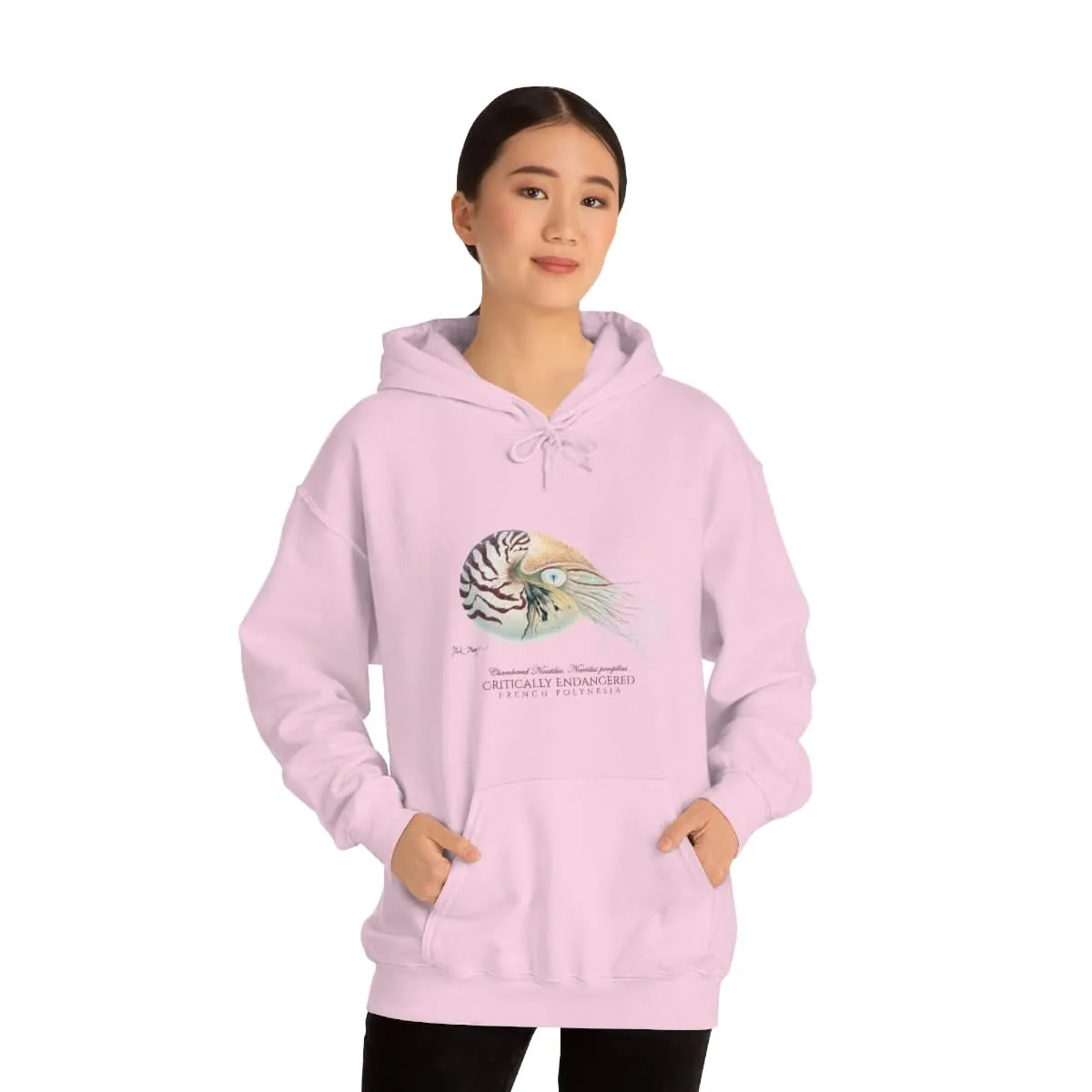 Endangered Chambered Nautilus Warm Hoodie