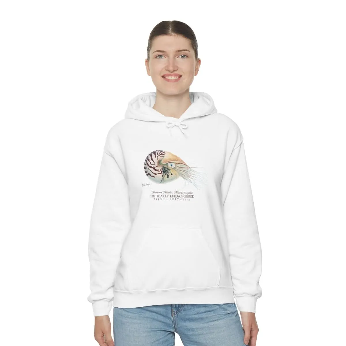 Endangered Chambered Nautilus Warm Hoodie