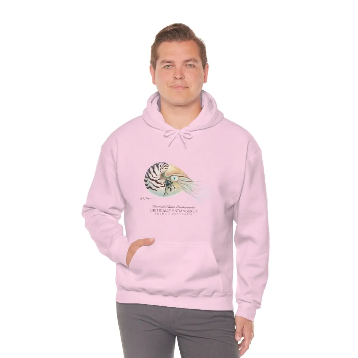 Endangered Chambered Nautilus Warm Hoodie