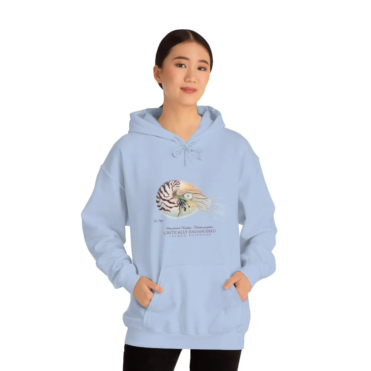 Endangered Chambered Nautilus Warm Hoodie