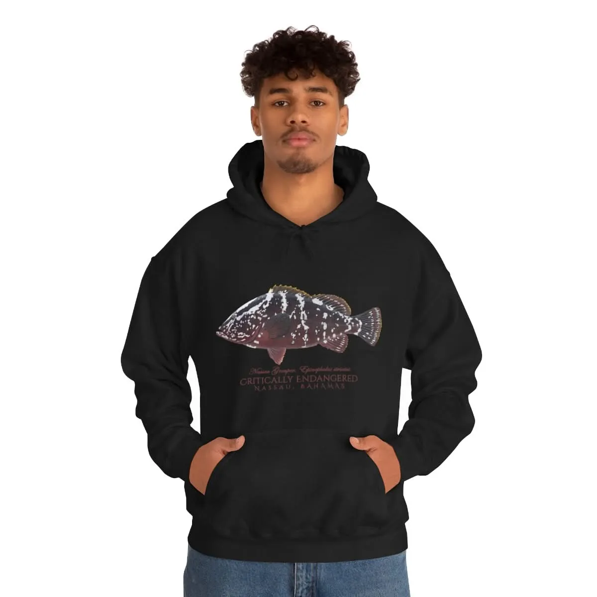 Endangered Nassau Grouper Warm Hoodie