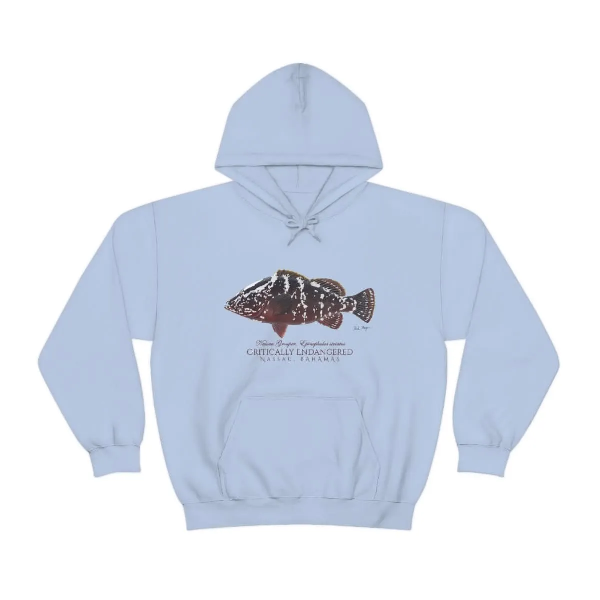 Endangered Nassau Grouper Warm Hoodie