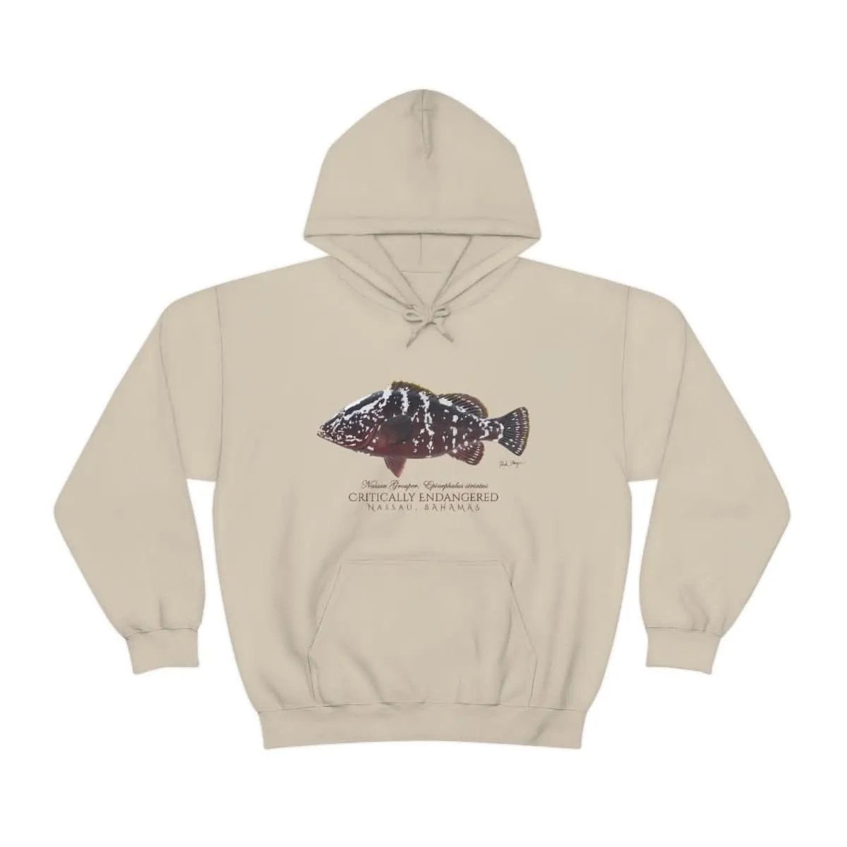 Endangered Nassau Grouper Warm Hoodie