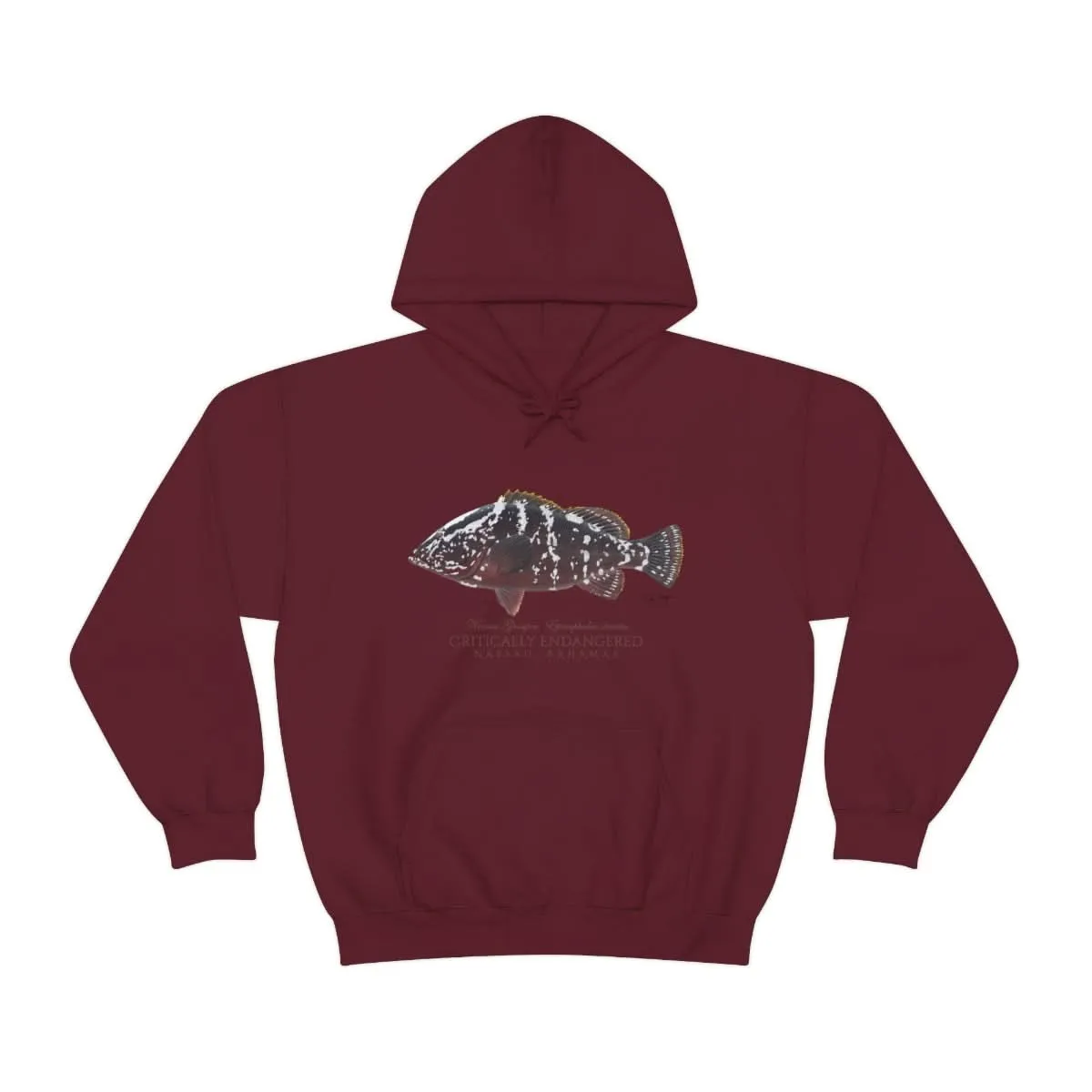 Endangered Nassau Grouper Warm Hoodie