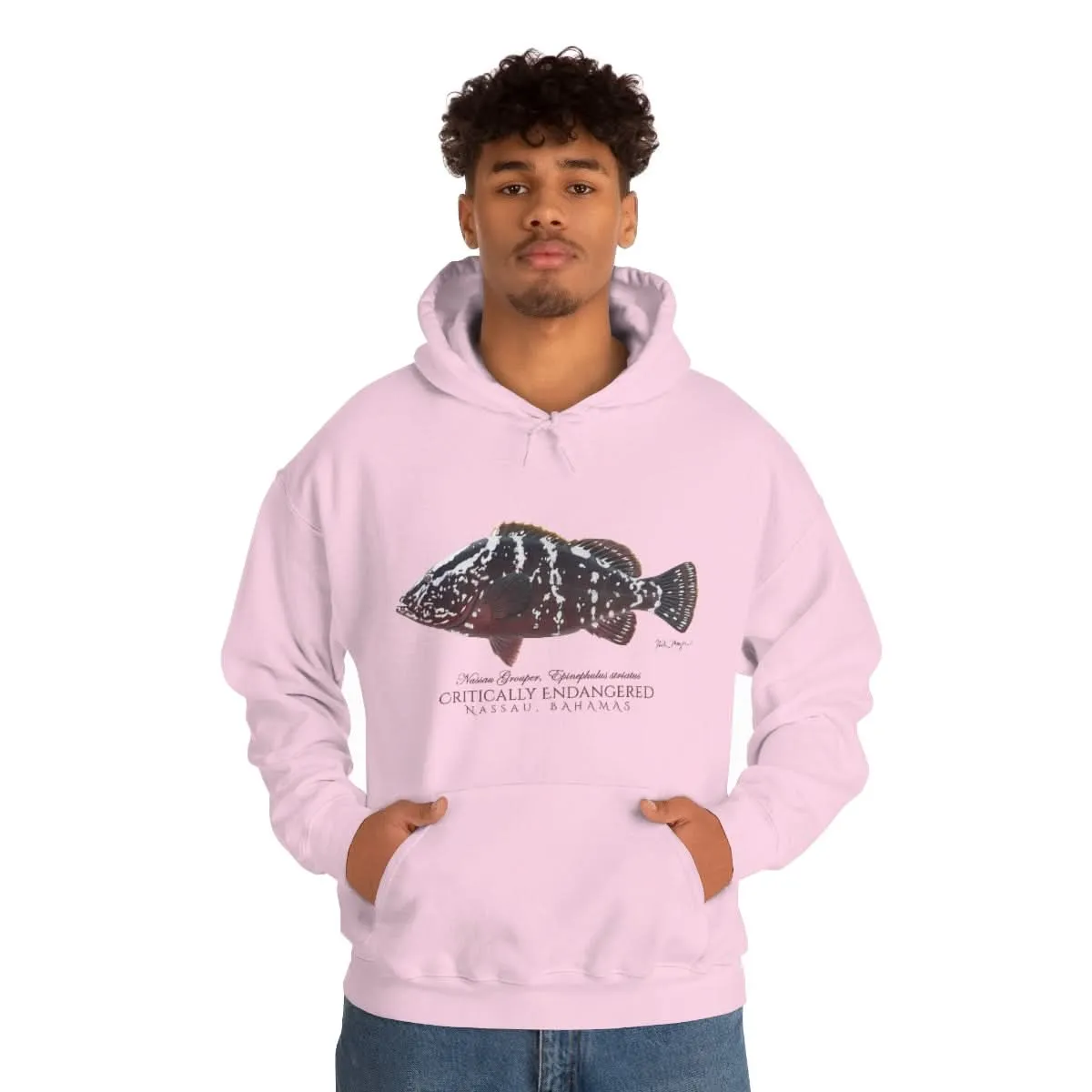 Endangered Nassau Grouper Warm Hoodie