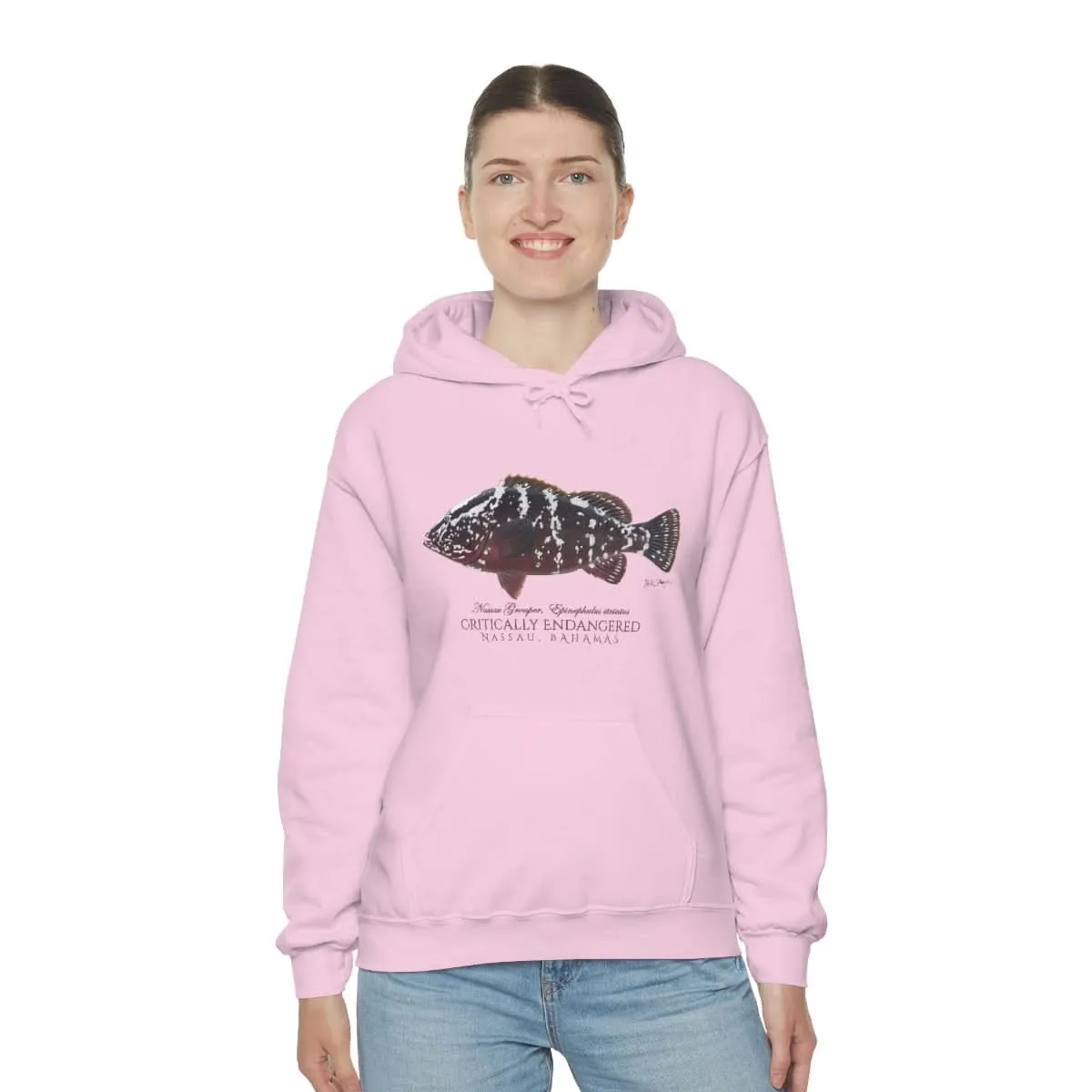 Endangered Nassau Grouper Warm Hoodie