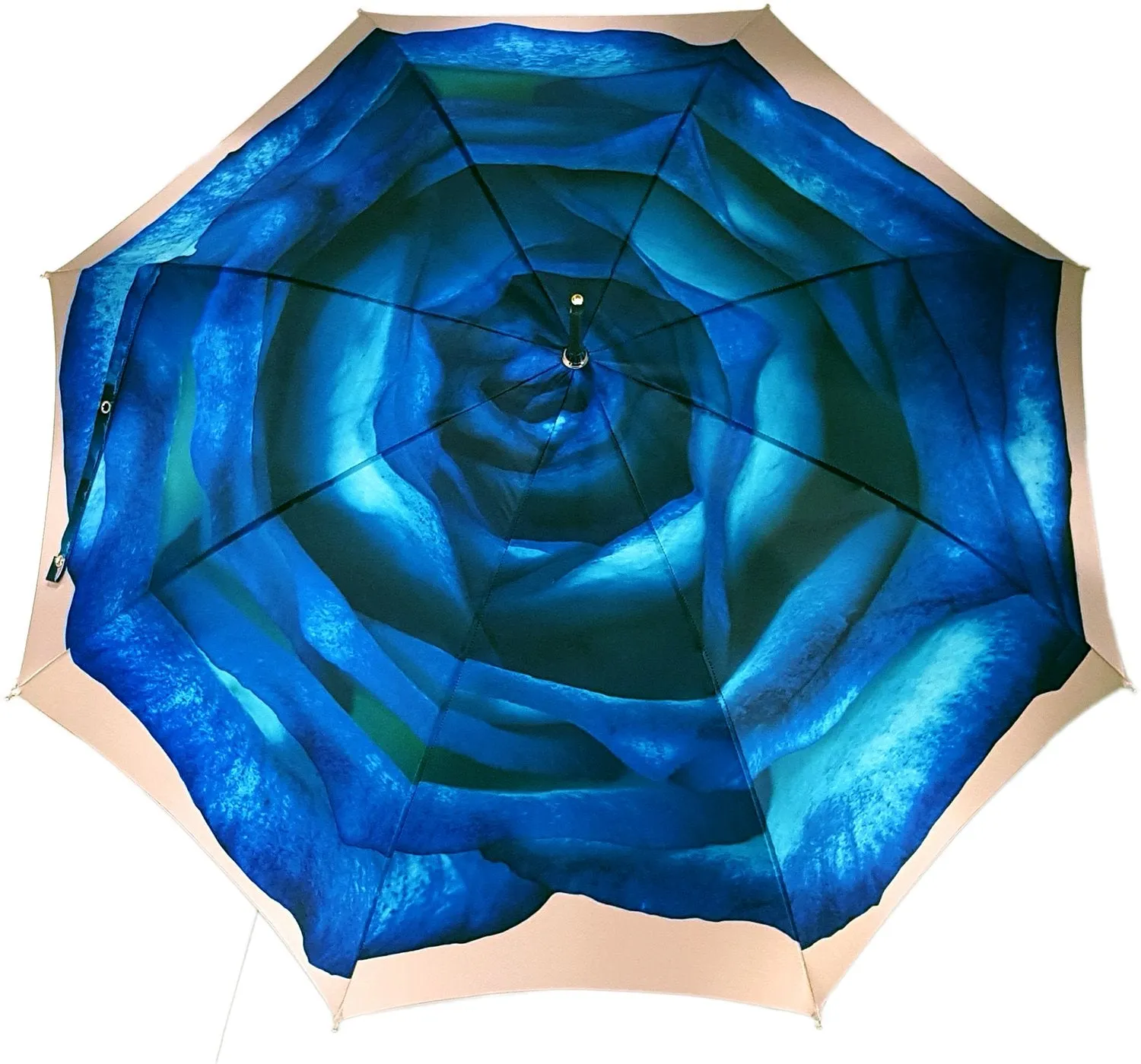 Fantastic Blu Rose Umbrella