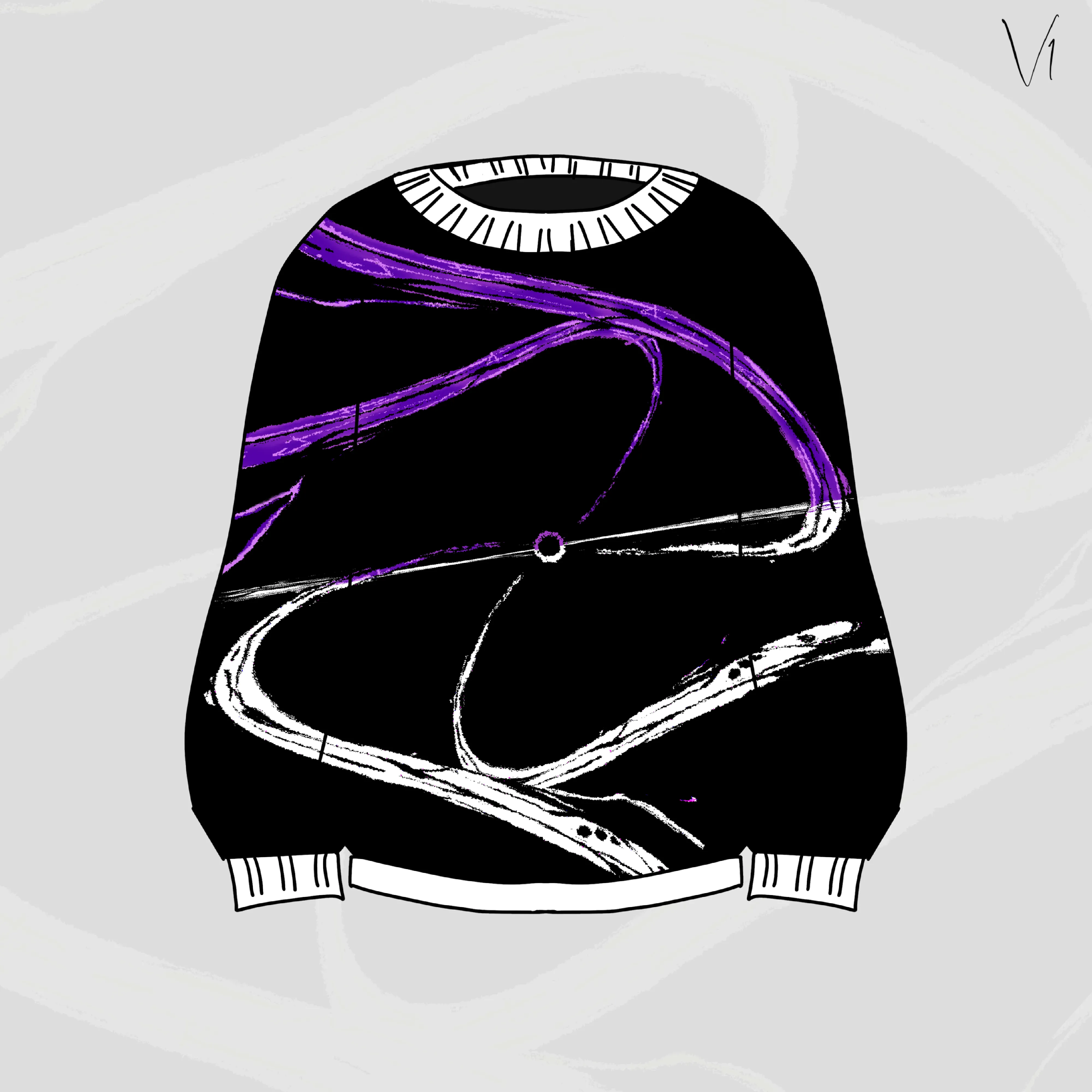 Hollow Purple Sweater Preorder