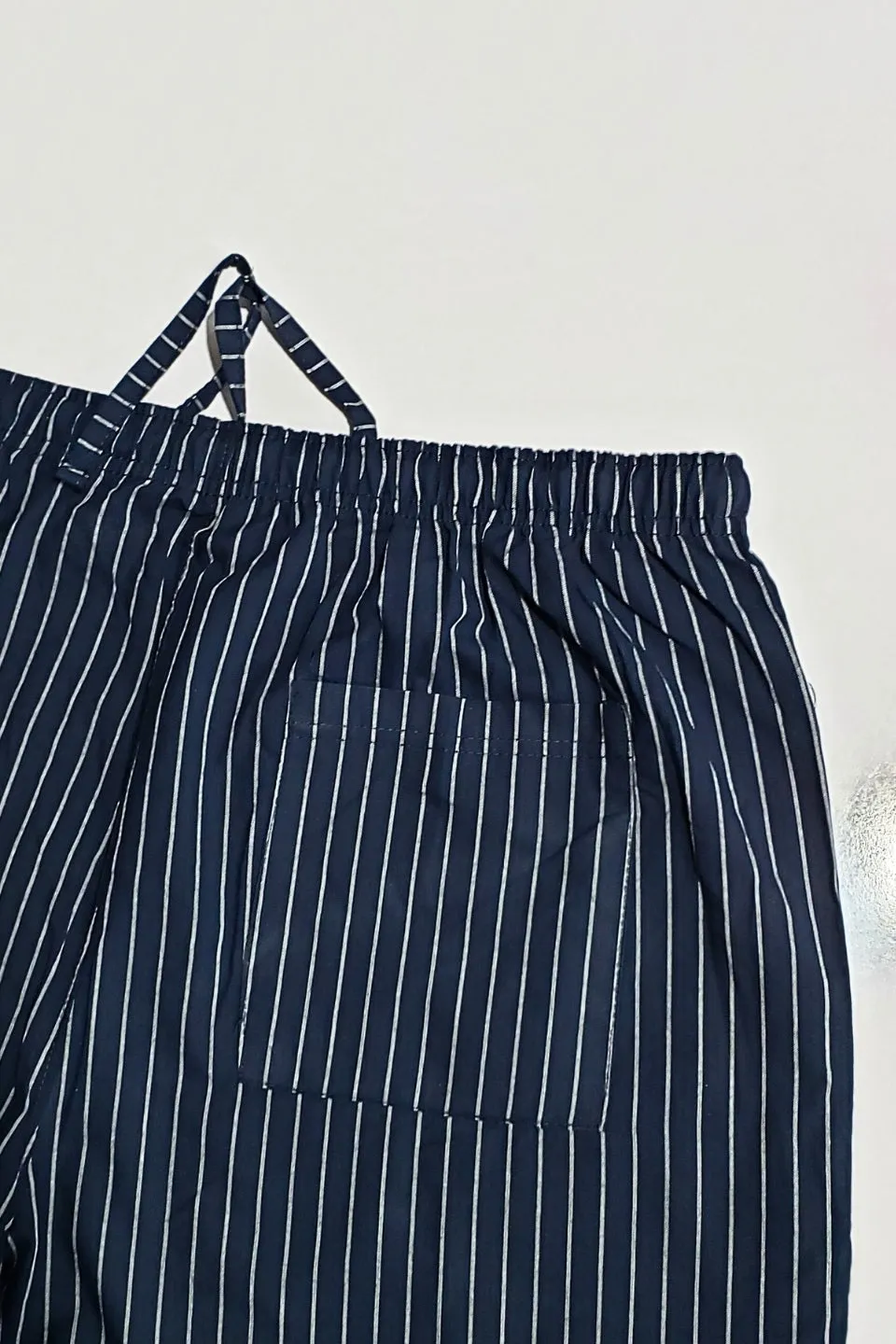 Men's Cotton Check Trouser (Navy Lining)