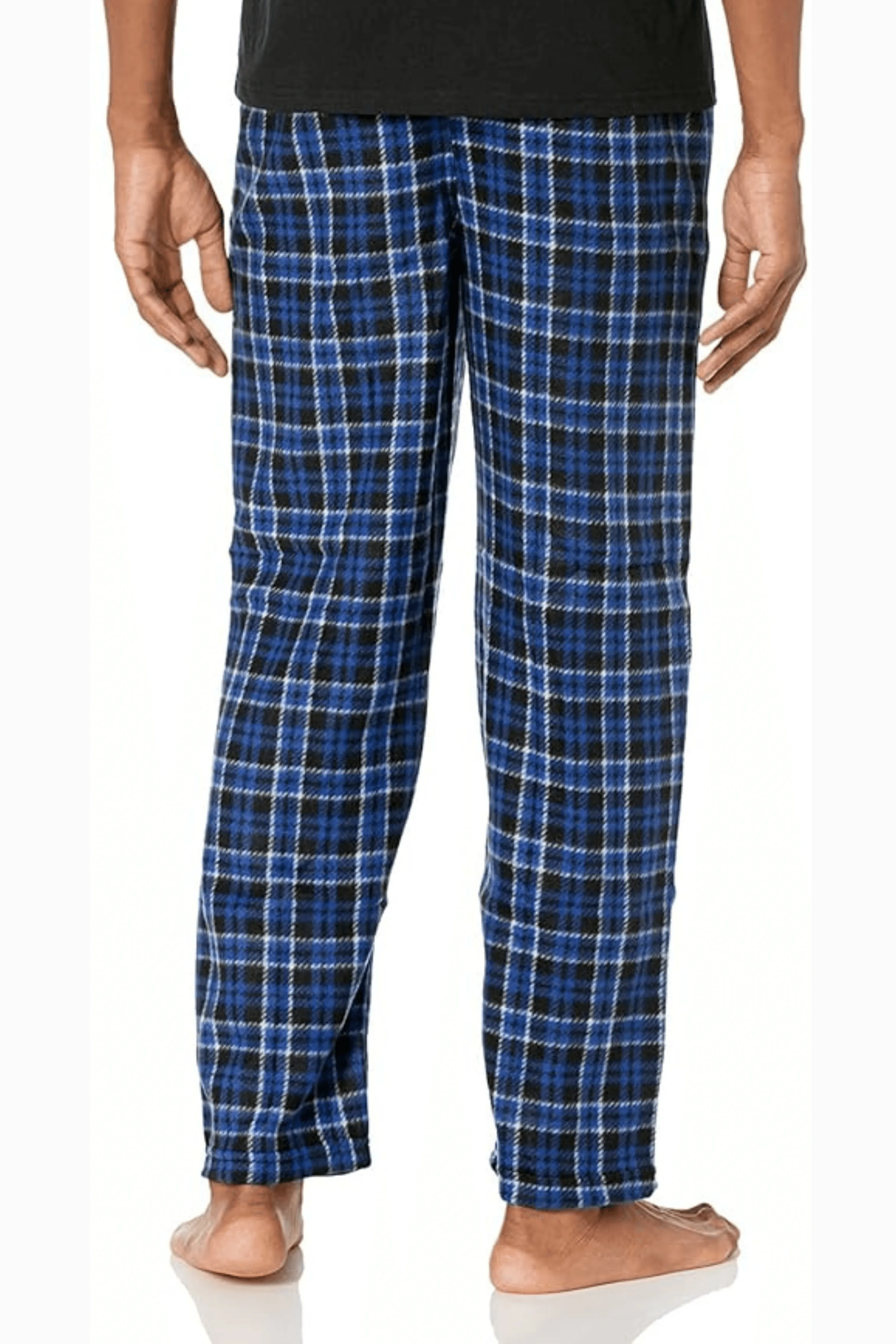 Men's Cotton Flannel Check Trouser