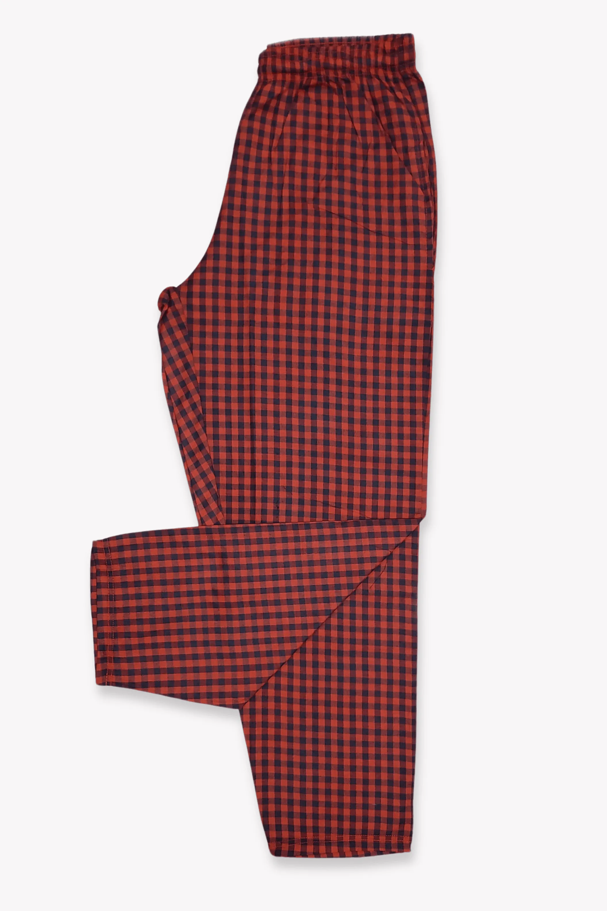 Men's Essential Poly-Cotton Check Trouser