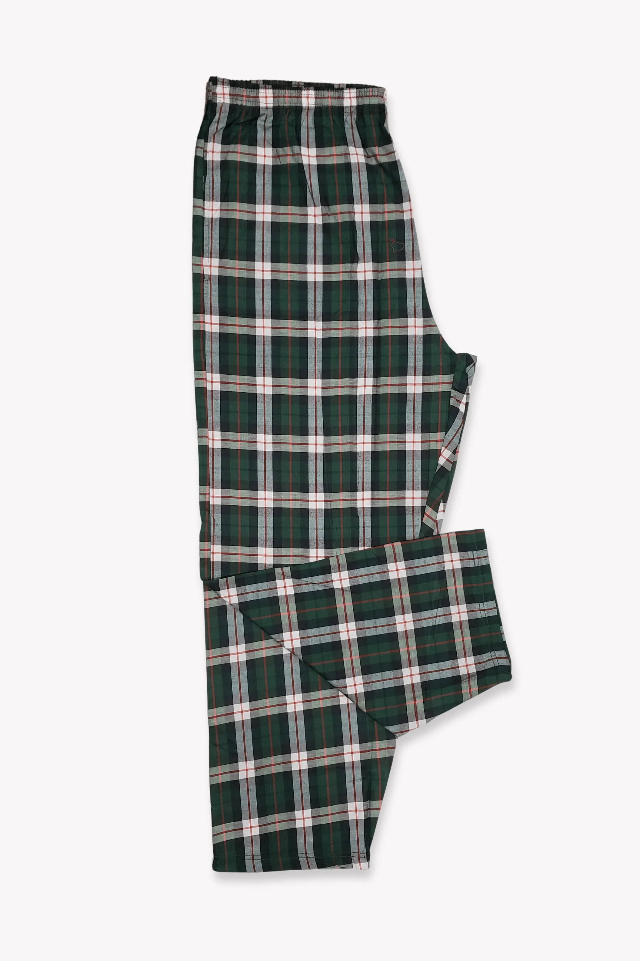 Men's Essential Poly-Cotton Check Trouser