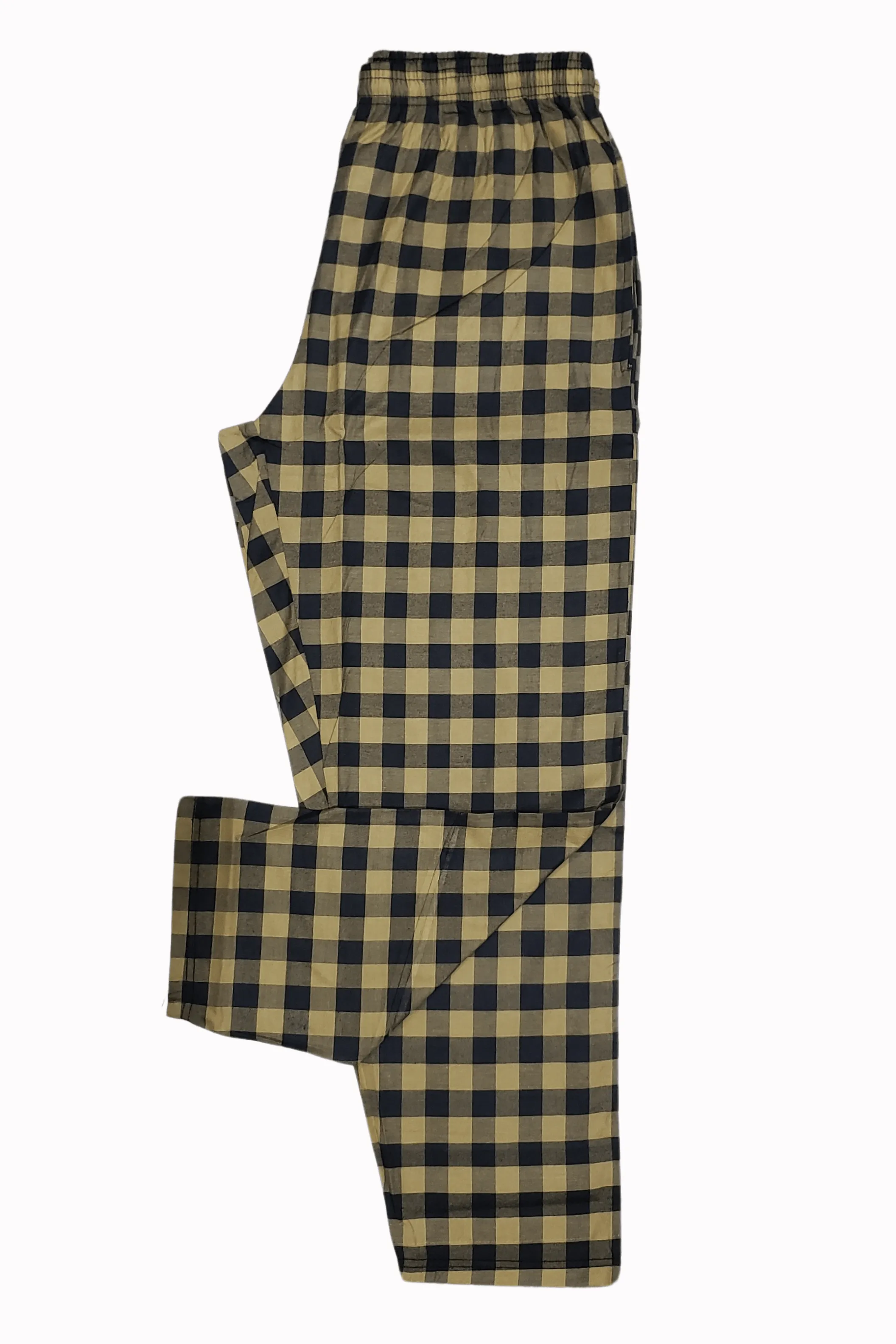 Men's Essential Poly-Cotton Check Trouser