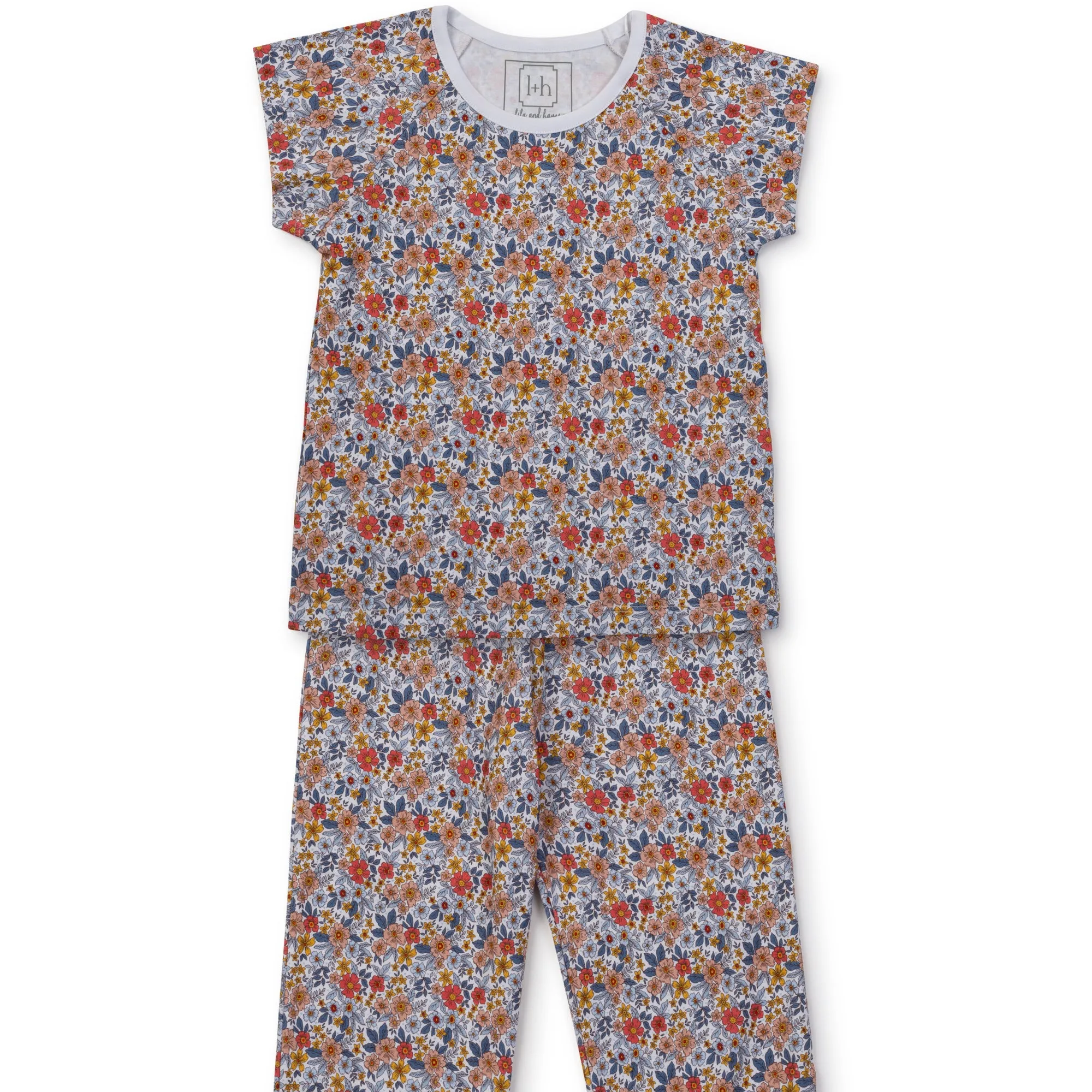 Molly Falling for Floral Girls Pima Cotton Pajamas