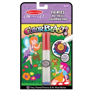 On the Go ColorBlast No-Mess Coloring Pad - Fairies