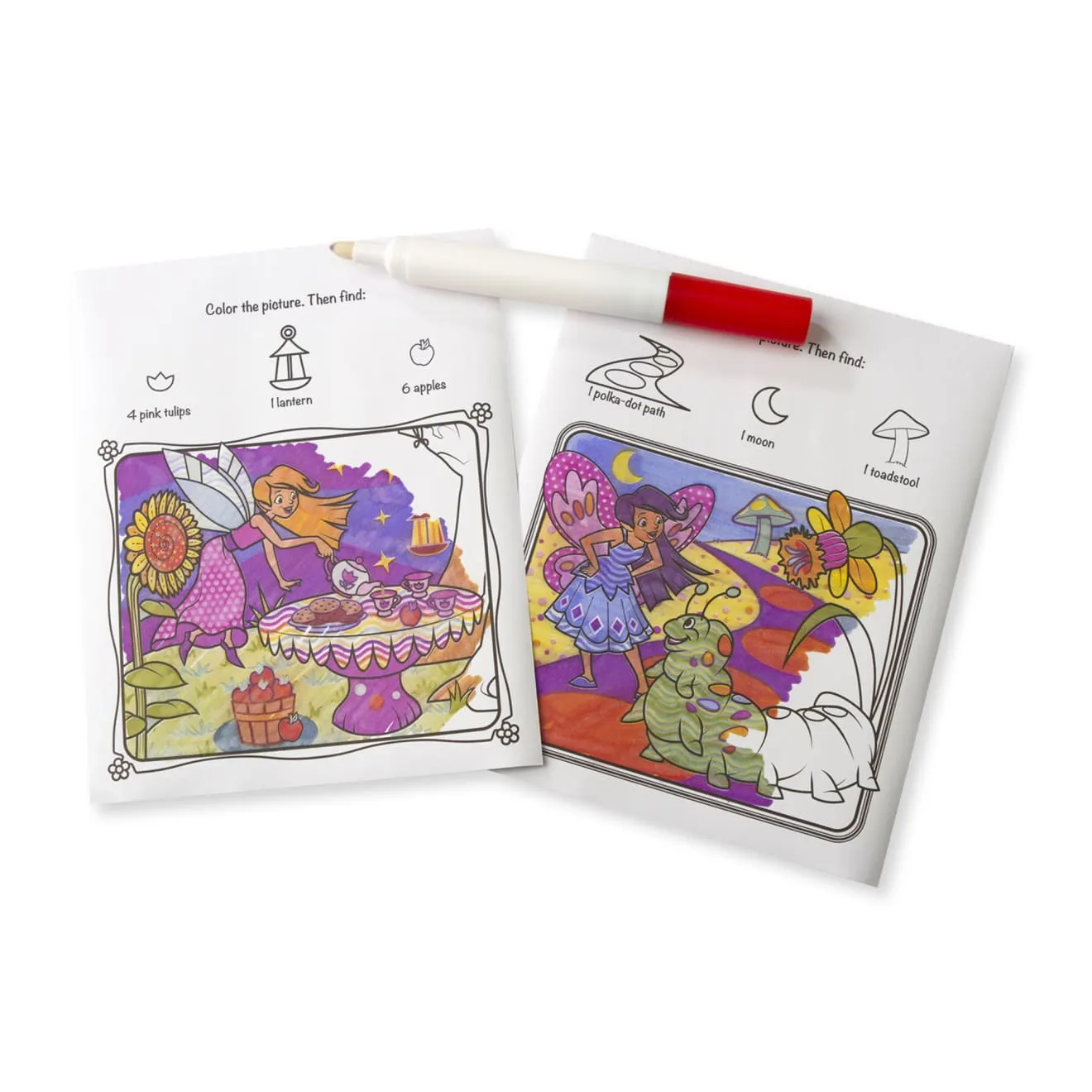 On the Go ColorBlast No-Mess Coloring Pad - Fairies