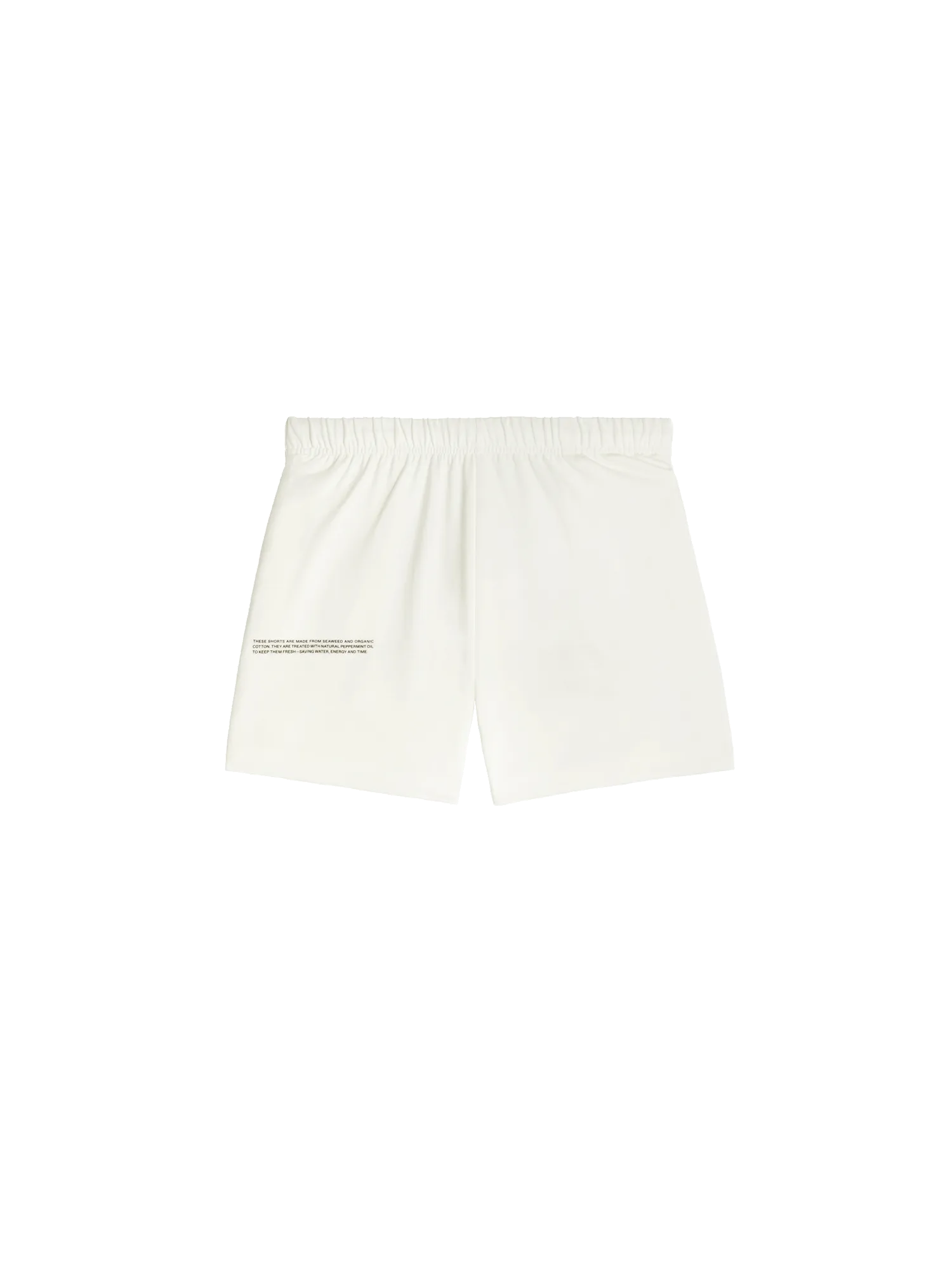 Organic Cotton Pajama Shorts with C-FIBER™—off-white