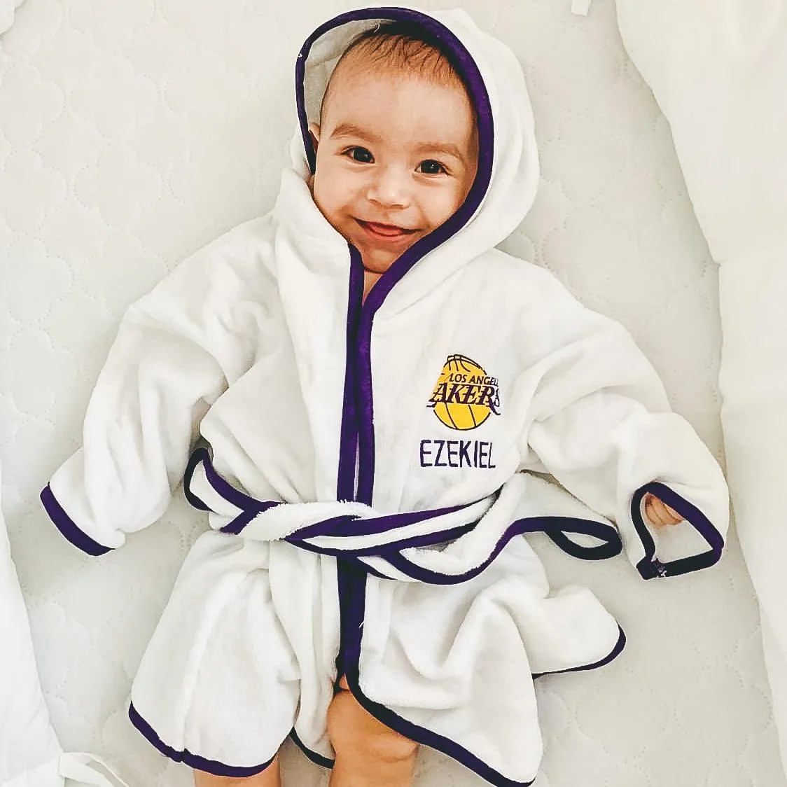 Personalized Los Angeles Lakers Robe