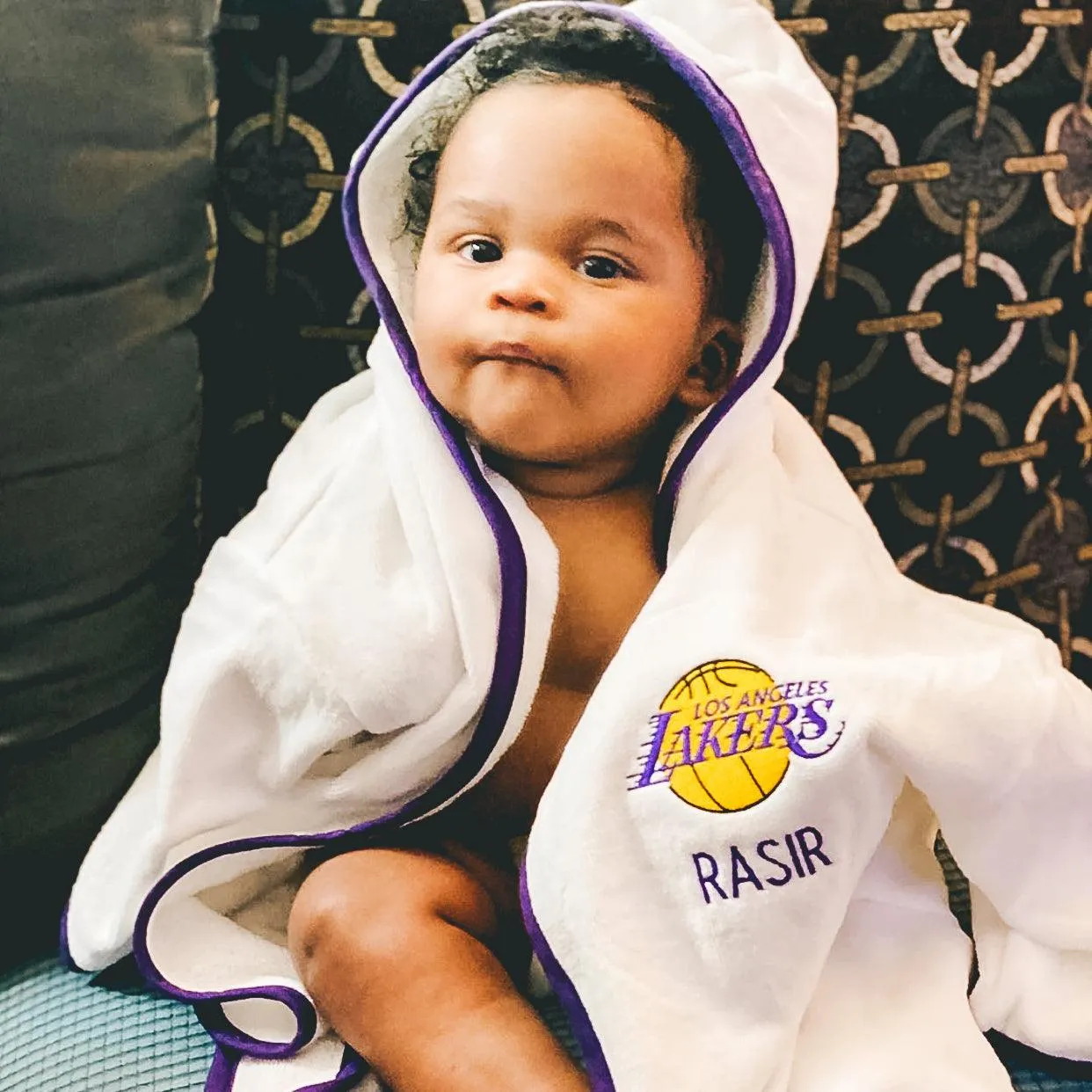 Personalized Los Angeles Lakers Robe