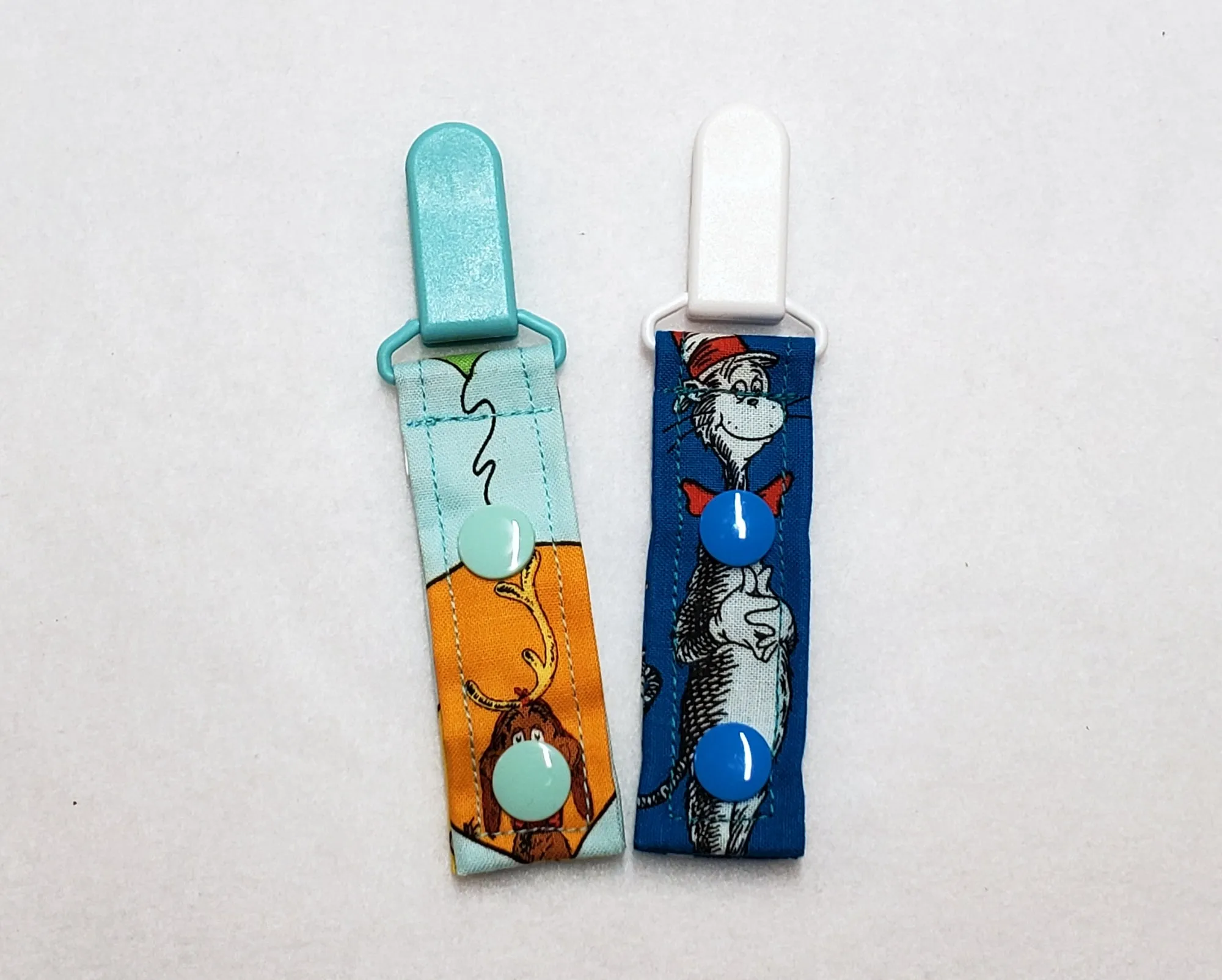 SET of Cartoon Doctor Feeding Tube Accessories - Cord Clips, Connector Covers, Cord Keeper, Ready to Ship