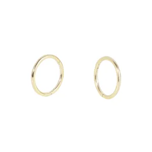 Svelto Infinite Hoop Earrings - 12 mm