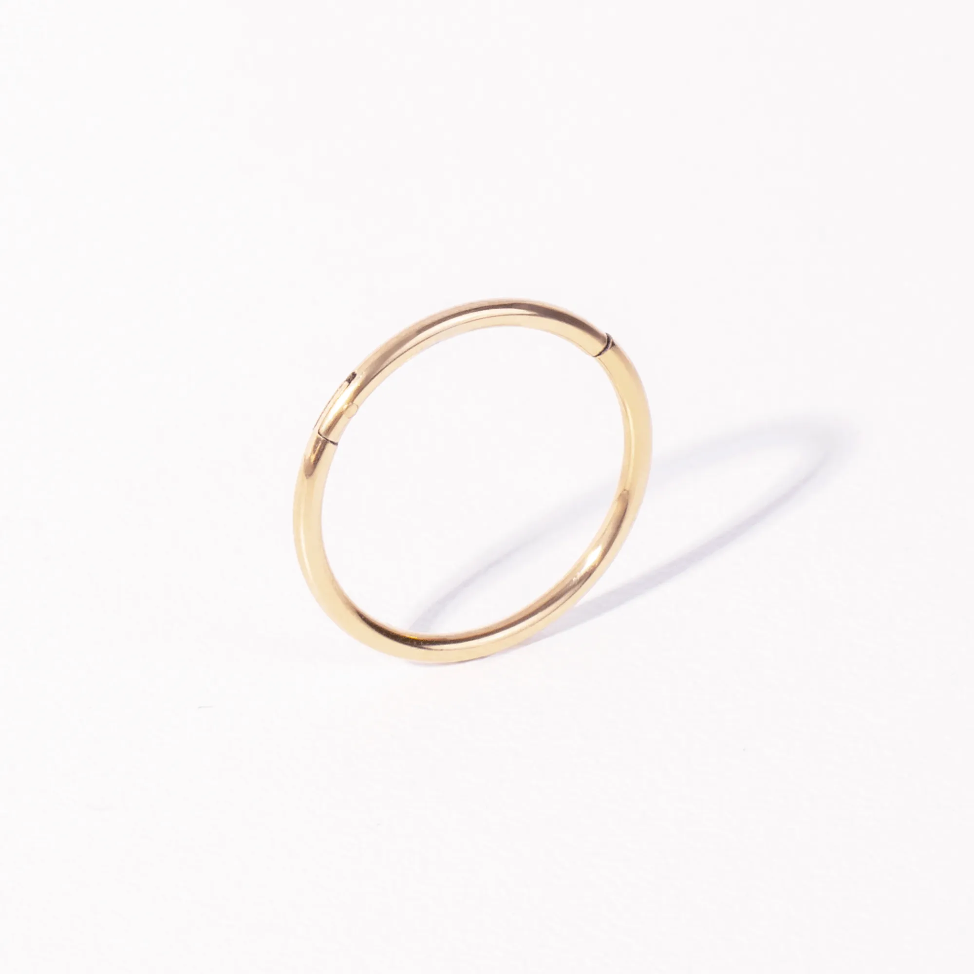 Svelto Infinite Hoop Earrings - 12 mm