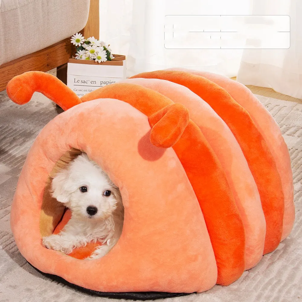 Winter Warm Plush Pet Bed