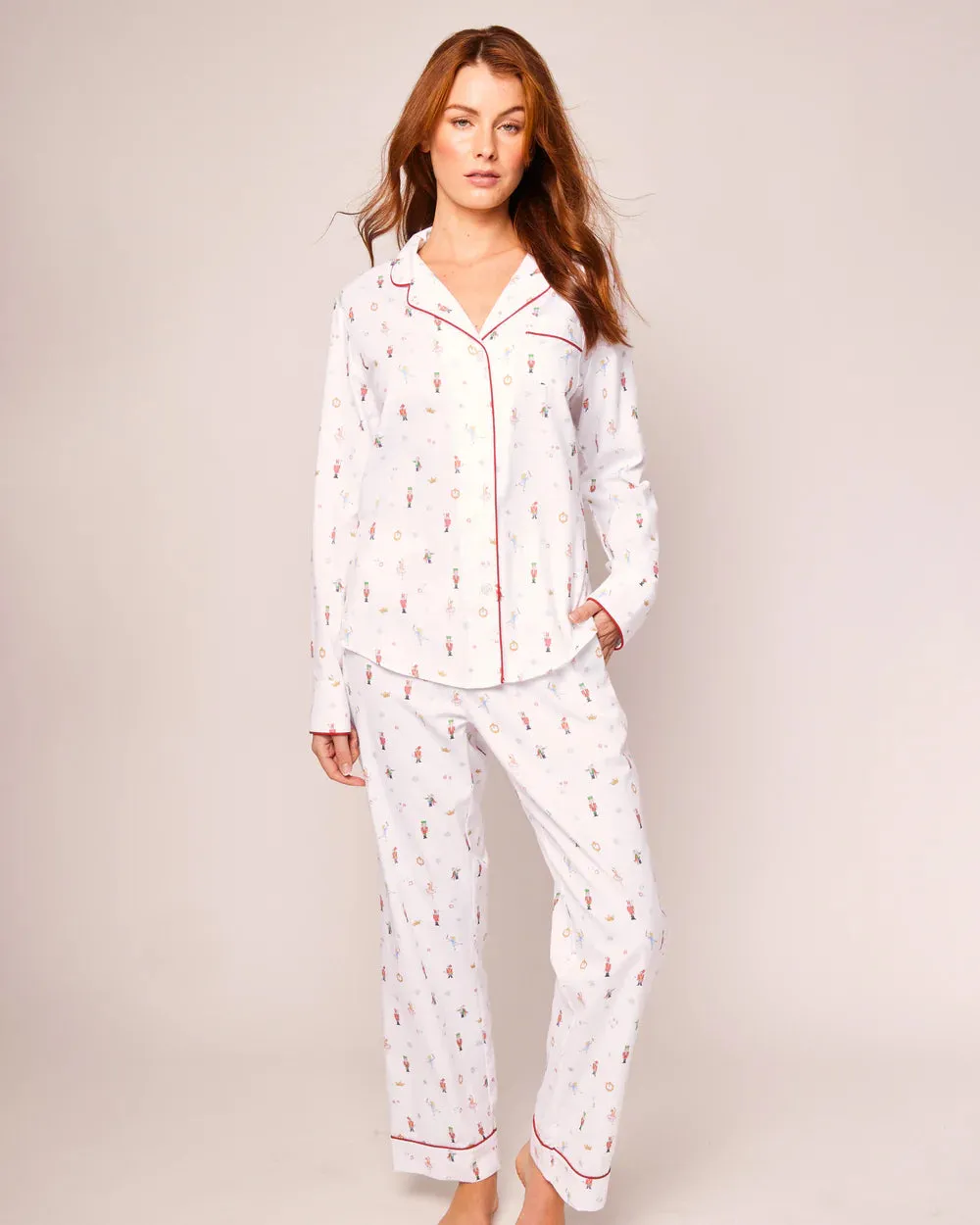 Women's Twill Pajamas -- A Night at the Nutcracker